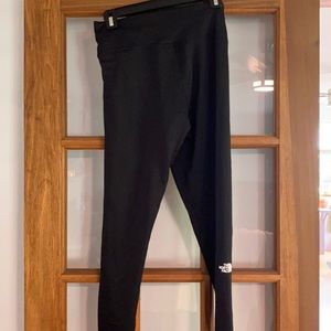 Medium Black North Face leggings.